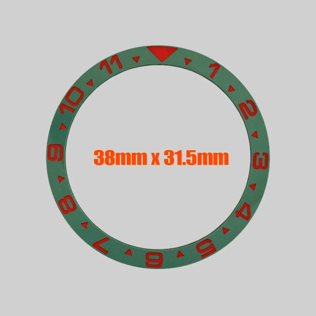 セラミックフラットベゼルインサートケース,時計ケース,skx007,skx009,srpd,nh35,38x31.5mmに適したベゼルリング