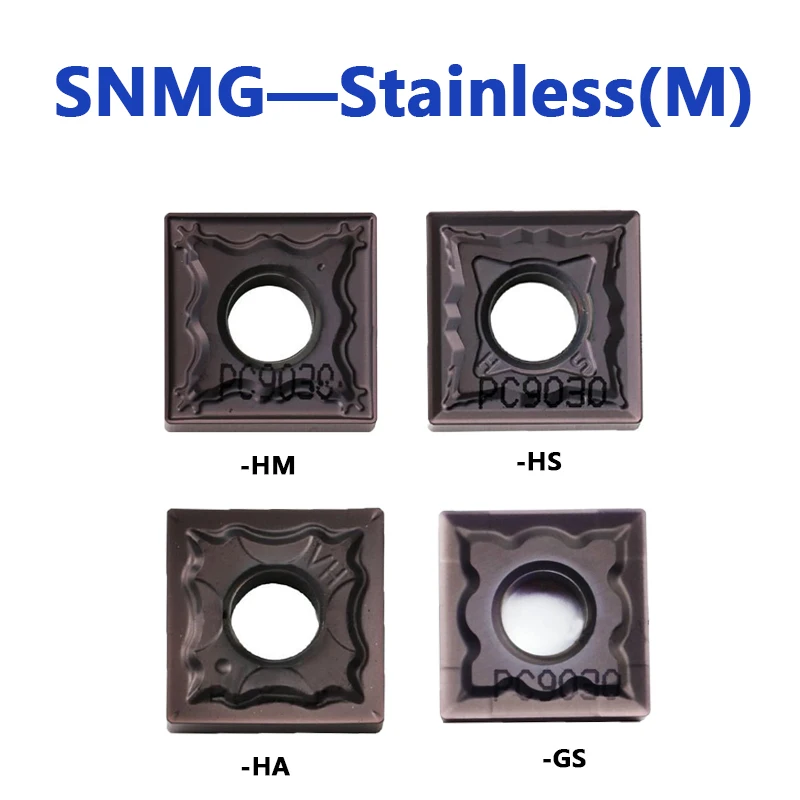 

Original SNMG 1204 SNMG190612 SNMG120408-GS PC9030 SNMG120404 HS HM HA PC5300 H01 CNC Lathe Turning Inserts Cutting Tool Holder