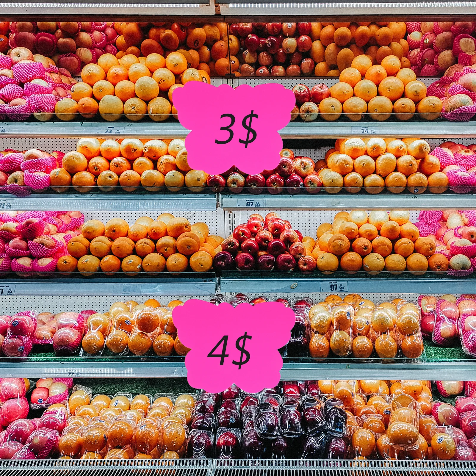 

40Pcs Price Tags Paper Butterflies Shape Bright Color Label Signs for Retail Shop Supermarket Commercial Use