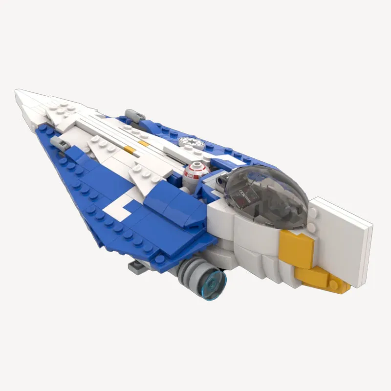 NEW  MOC Building block  shuttle spaceship T-6 Birthday gift for children Frigate series Starfighters Bundle