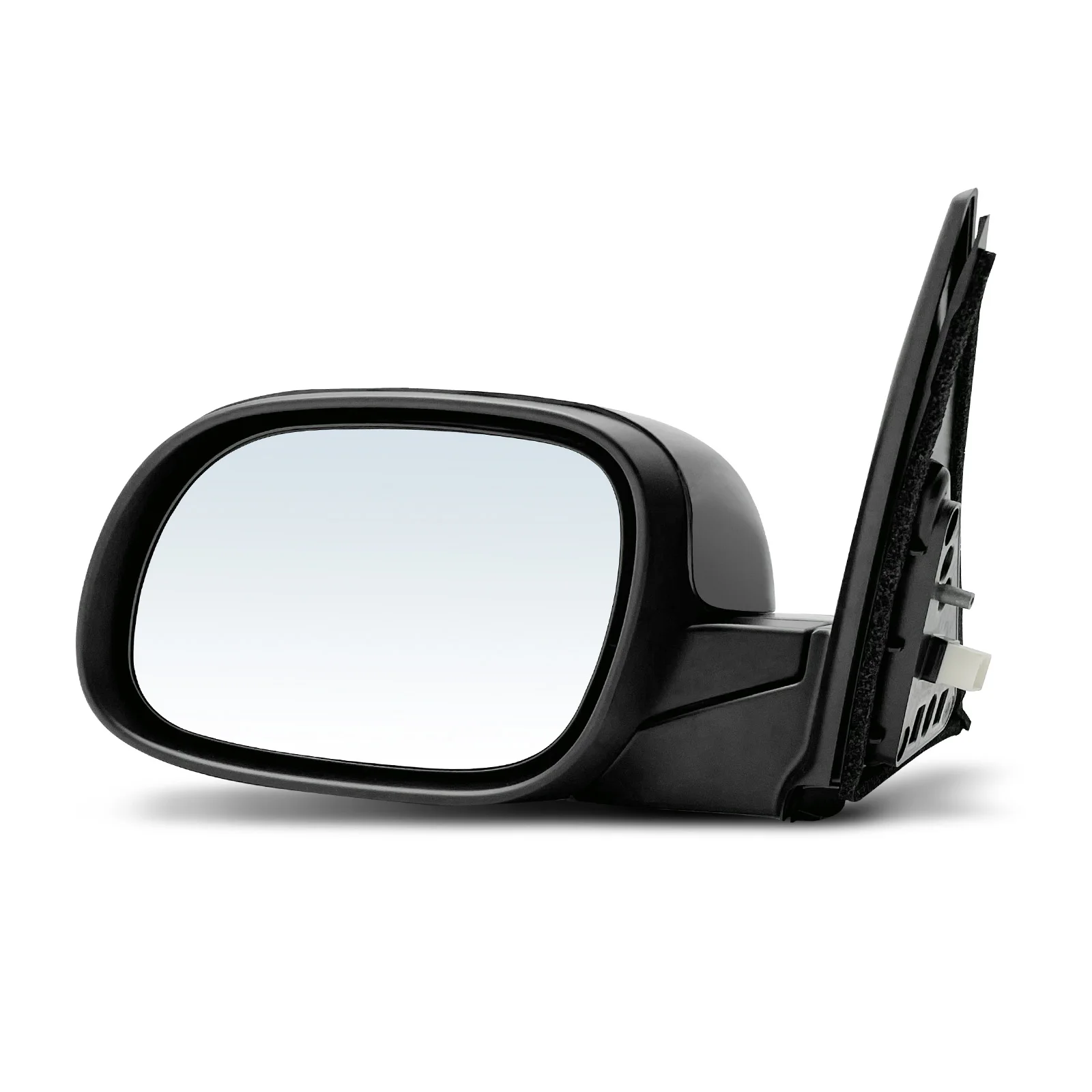 A-Premium Driver Side Power Door Mirror for Kia Soul 2014-2016 Power Folding Turn Signal Light Heated Smooth Black