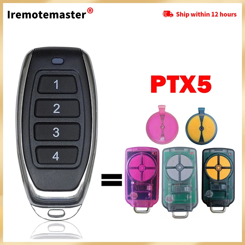 

433.92MHz Remote For ATA PTX5V1 Garage Door Remote Control PTX5 Triocode EasyRoller SecuraLift Dominator NeoSlider Gate Opener