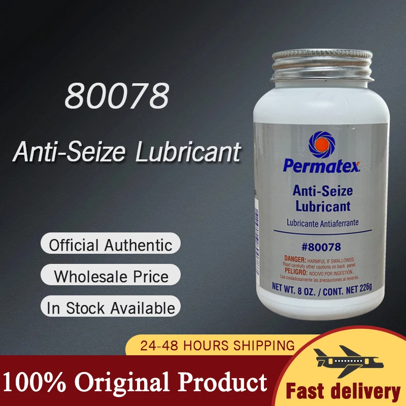 

Permatex 80078 80208 anti bite lubricant prevents parts from scratching, removes rust and grease