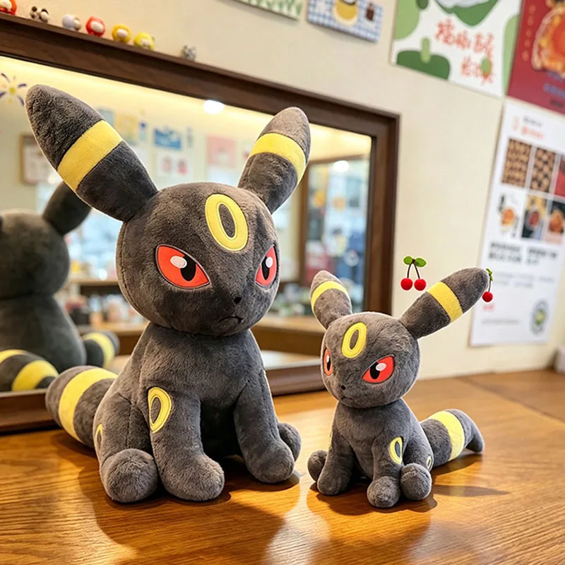 40-75cm Pokémon Umbreon Plüschtiere Niedliche Cartoon-Plüschfigur Anime Geburtstagskissen Pokémon Eevee Puppe Gefülltes Geschenk für Kinder zu Weihnachten – Detail 14