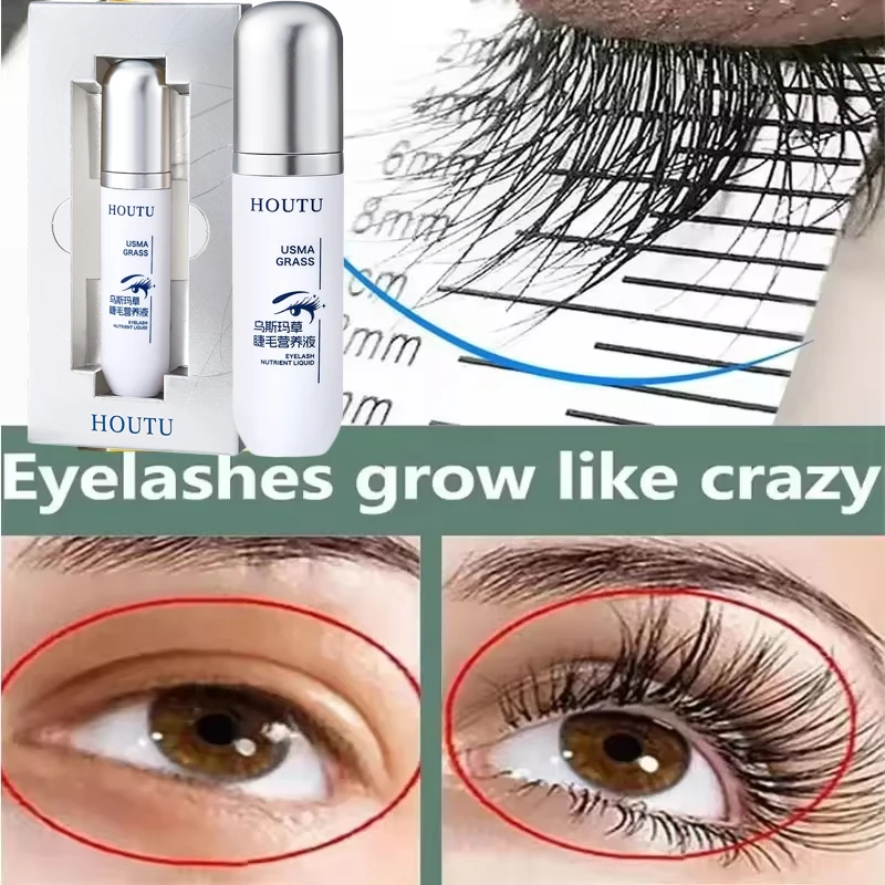 Siero per la crescita rapida delle ciglia 7 giorni Potenziatore naturale delle ciglia Più lungo Più pieno Più spesso Curling Lash Trattamento Prodotti per la cura degli occhi Trucco