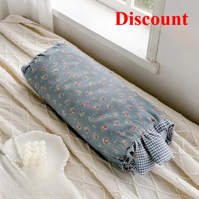 Print Candy Bunny Buckwheat Pillow 50x17x10cm One Pillow Cylindrical Cartoon Cute