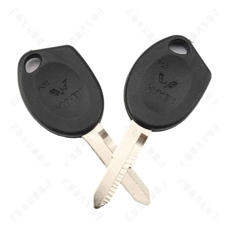 Suitable for plastic handle Wuling Rongguang automobile single slot sub-key blank left slot straight handle copper fine key