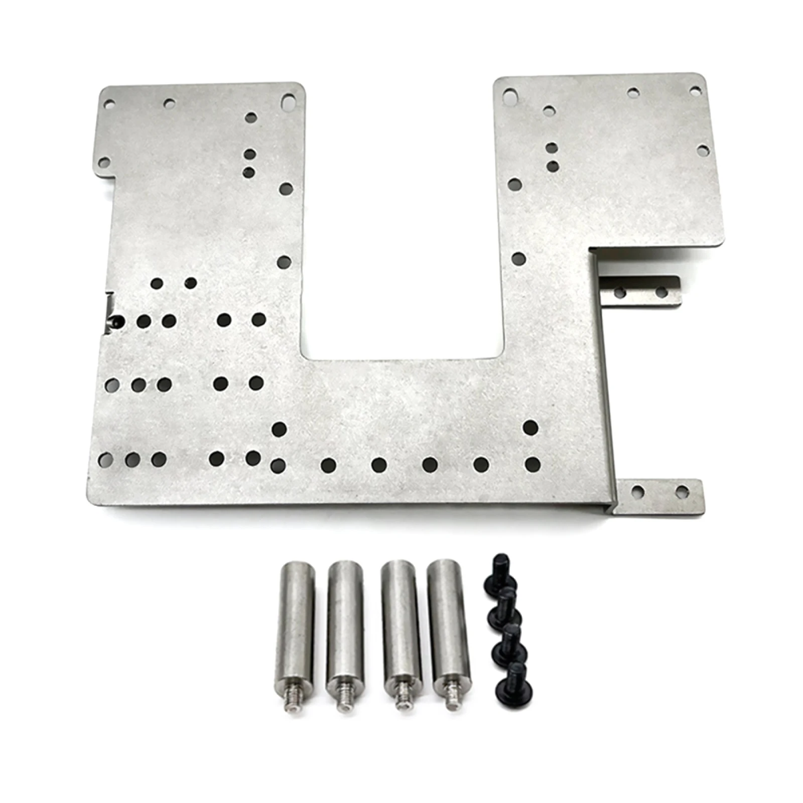 1Pc For Tamiya RC Car Metal Second Floor Plate Upper Plate Battery Mount Plate Upgrade Part For Tamiya 1/14 RC Car Accessories