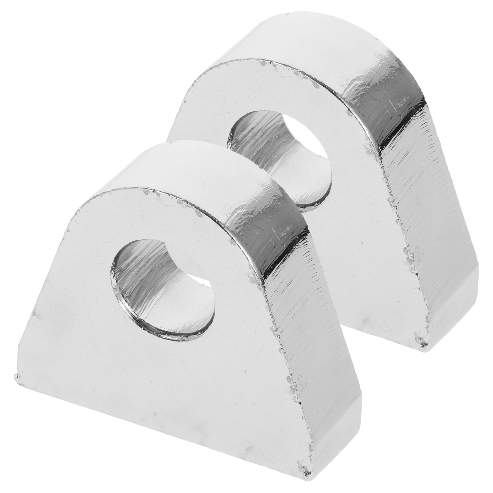 

2Pcs U-shaped Clip Seat Clevis Shackle Mount Weld on Steel Trailer Durable Heavy Duty Off-road Truck Hydraulic Tractor