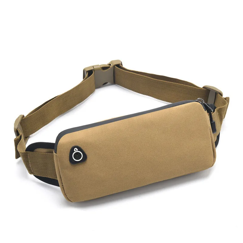 Men's Fanny Pack Belt Sling Chest Bag Travel Multi-Pocket Fashion Money Male Nylon Pouch Purse Bum Hip Bags bolsos waistbag