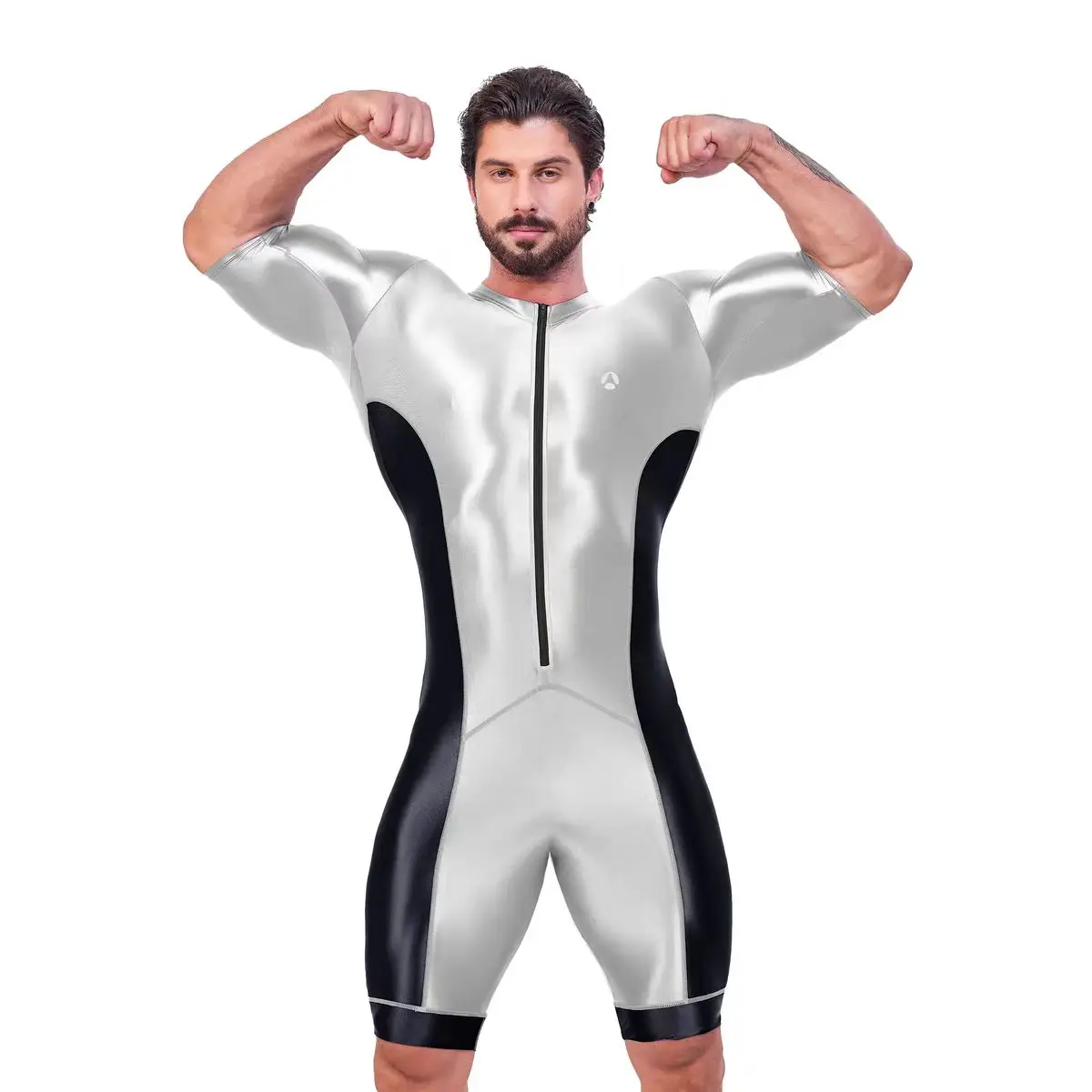 

DROZENO Silky tight fitting men's triathlon swimming, road cycling competition cycling jumpsuit