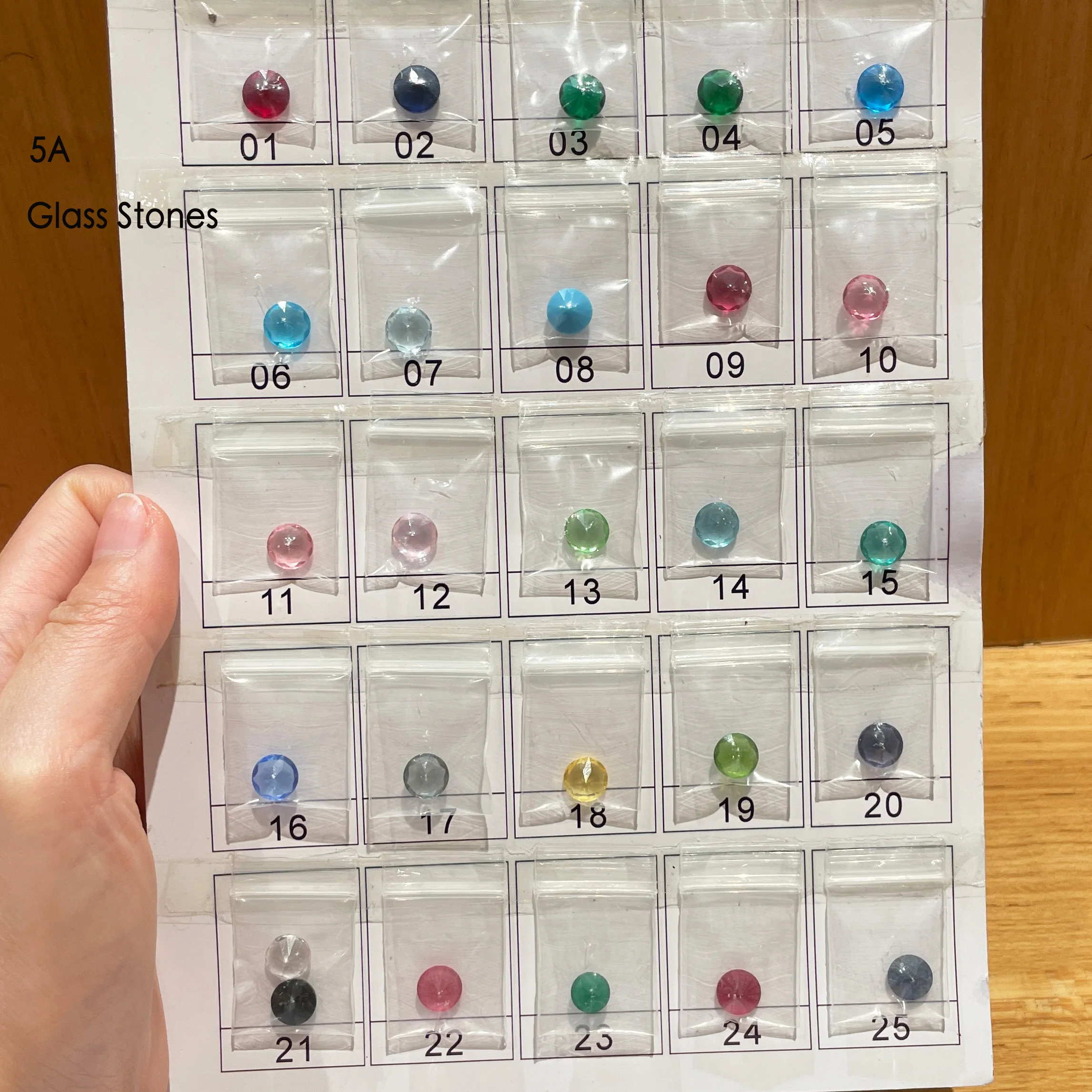 100pcs 5A Glass Beads Multicolor Color Oval Shape Red Green Blue Loose Glass Synthetic Gems For Jewelry DIY Making Wholesale