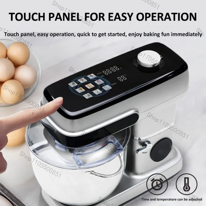 1.2L Cross-border Foreign Trade Wholesale Multifunctional Chef Machine Small Household Kneading Machine Mixer Mixing Machine Mix