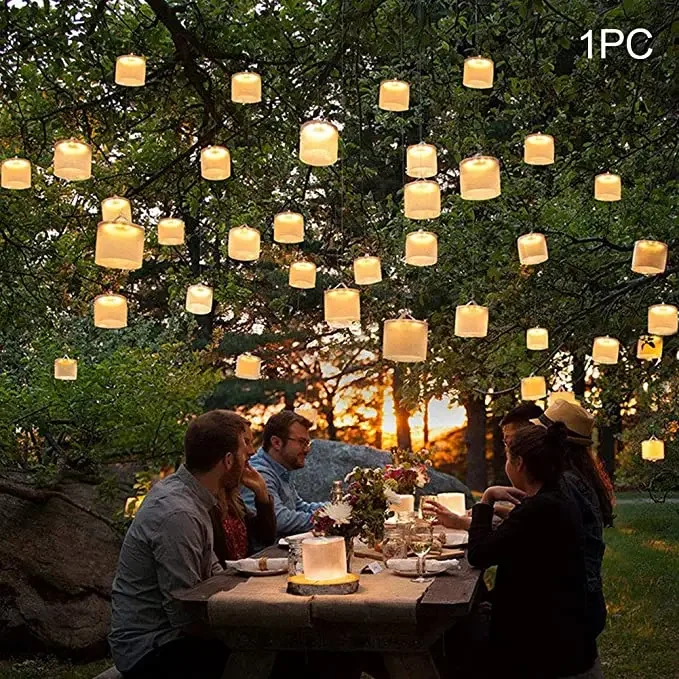 BATOT-Lampe de camping solaire pliable, solution d\'éclairage extérieur compacte et polyvalente, éclairage blanc robuste et durable