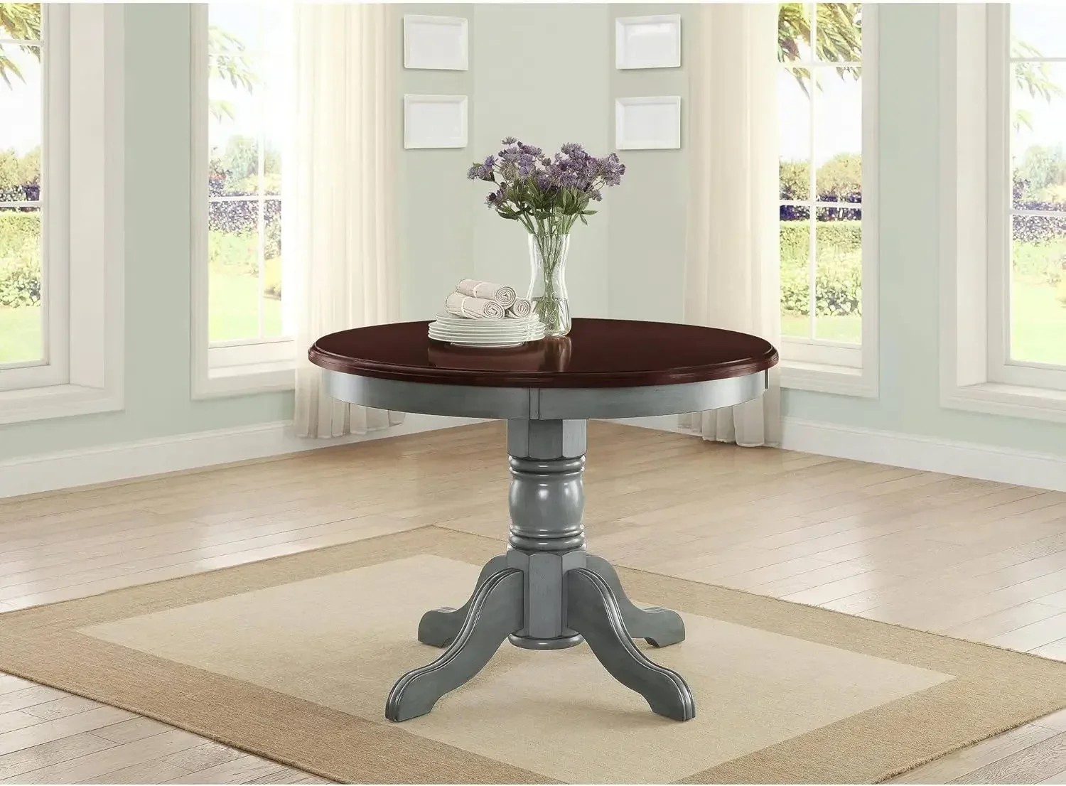 Cambridge Place Dining Table, Blue