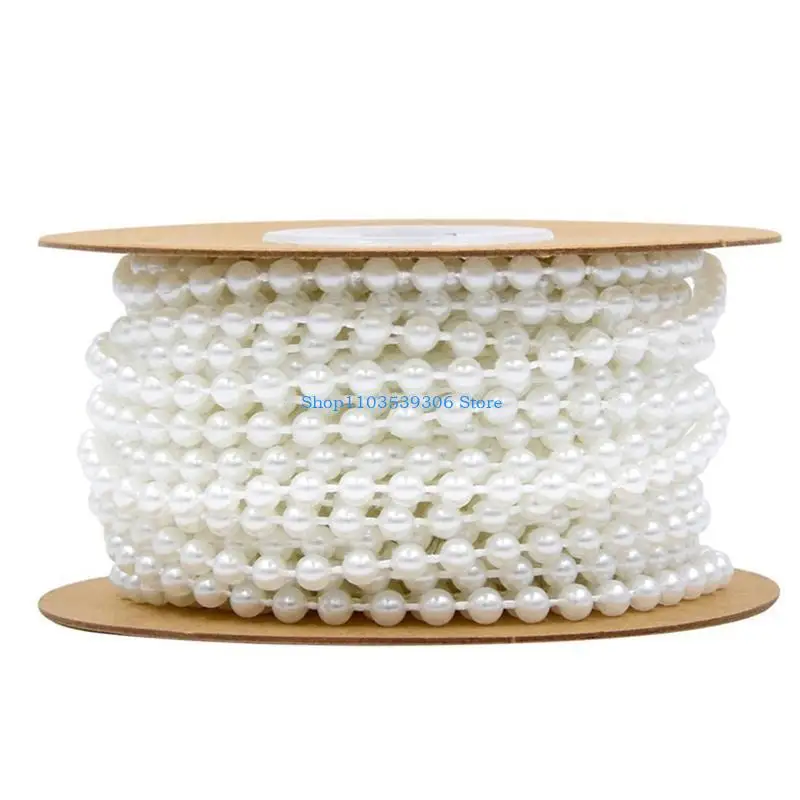 400A Косплей Корона Жемчуг Отделка из бисера Бахрома из бисера Отделка для поделок Жемчужная цепочка из бисера