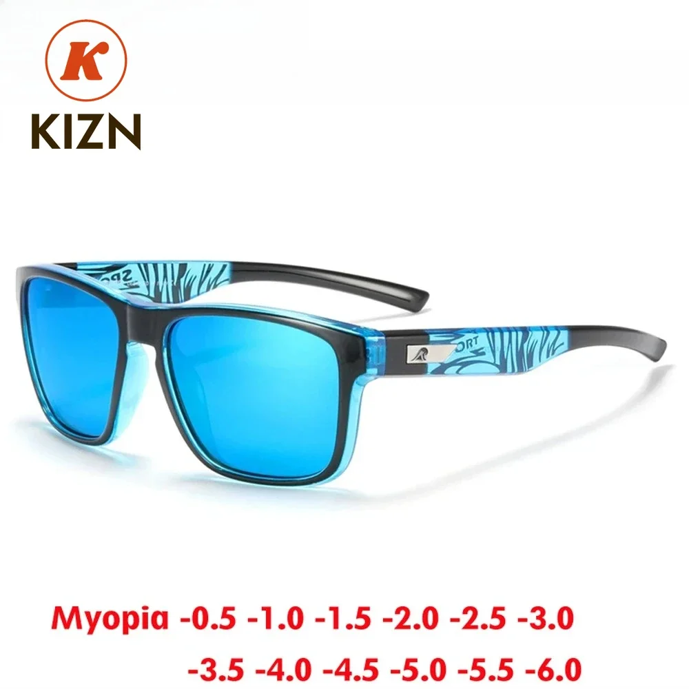 

Солнцезащитные очки KIZN 2025: Новые поляризационные очки для коррекции зрения (миопия) унисекс, модные, брендовые, с диоптриями от -0.50 до -6.0, для активного отдыха