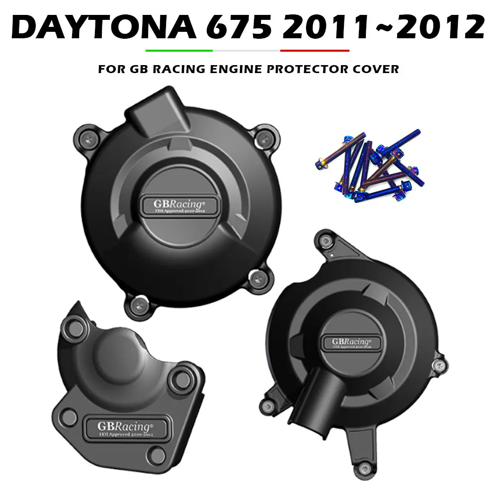 GB Racing Engine Cover DAYTONA 675R STREET TRIPLE(R) 2011~2016 For TRIUMPH Motorcycle Alternator Clutch Protection Accessories