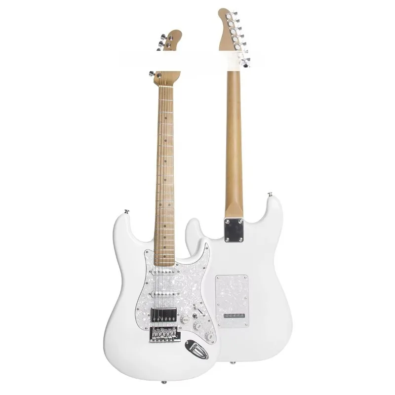 Factory OEM ODM Small Double Tremolo System Electric Guitar drawing-based customization personalized customization