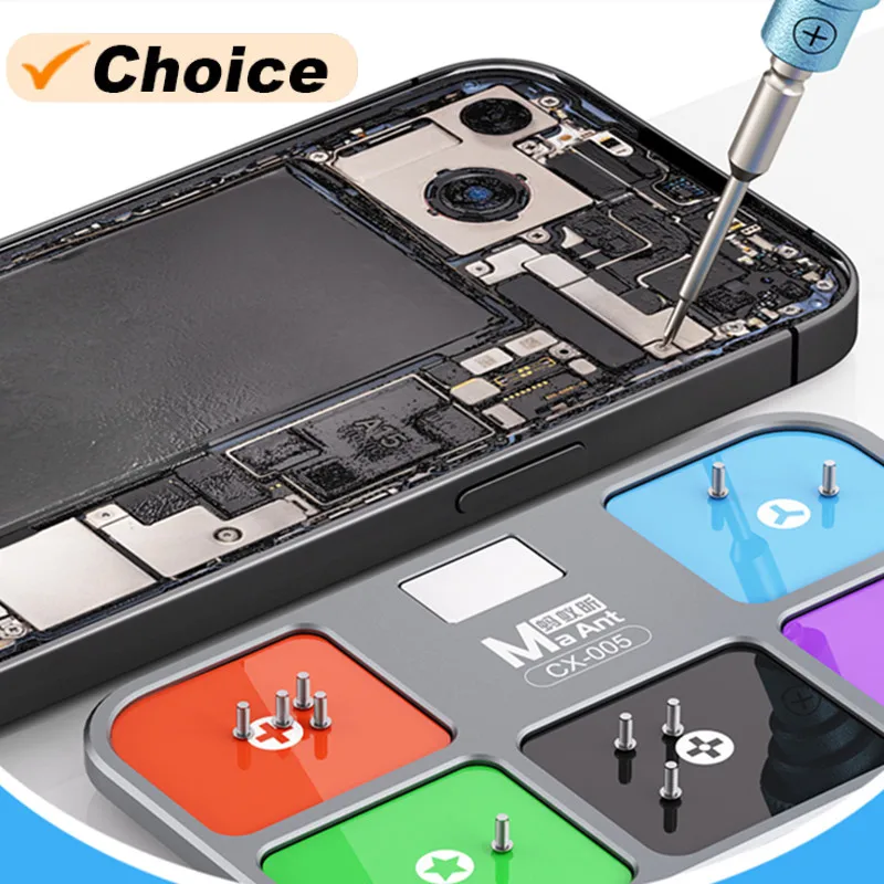 

MAANT CX-005 Винт Магнитная доска для хранения компьютера Разборка мобильного телефона Ремонт Отвертки Инструмент классификации