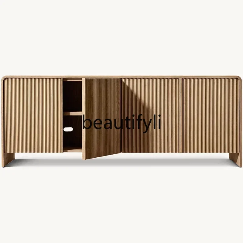 

xx1American country solid wood dining side cabinet retro living room sofa next to storage locker bedroom, tea cabinet