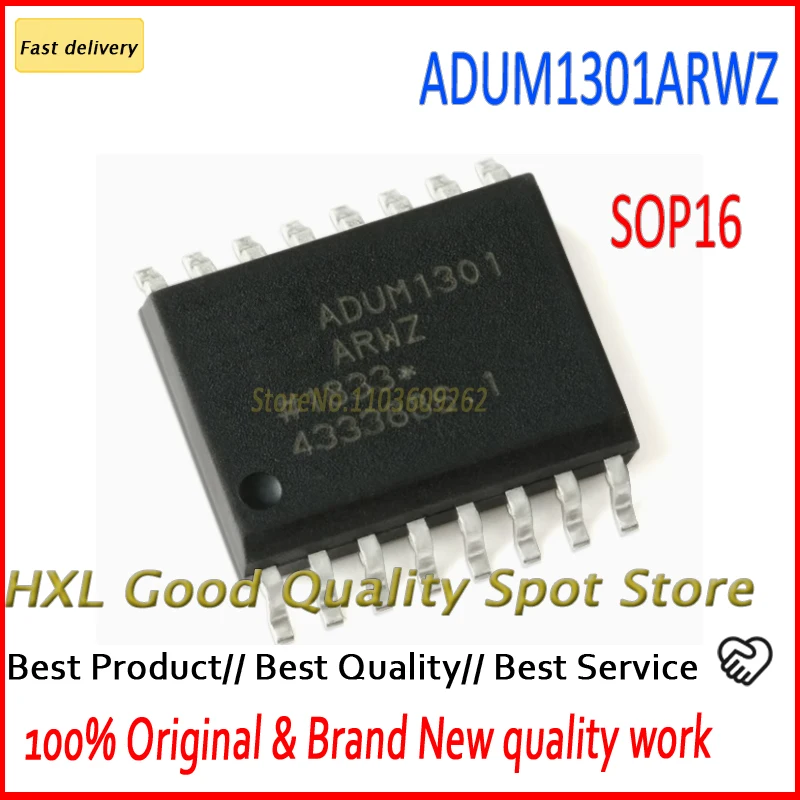 

Original genuine 200~400pcs ADUM1301ARWZ ADUM1301ARW ADUM1301 SOP16 imports