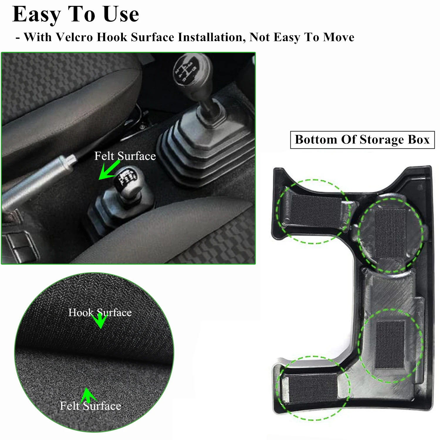 Center Console Gear Shift Storage Box for Suzuki Jimny JB64 JB74 4WD MT 2019-2023 Car Interior Accessory Stowing Tidying Tray