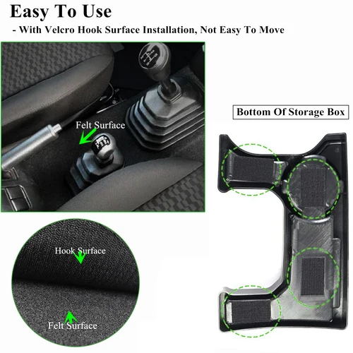 Imagen 2 del producto Soporte para teléfono para salpicadero de consola central, caja de almacenamiento de cambio de marchas para Suzuki Jimny JB64 JB74 4WD MT AT 2019-2024, accesorios para coches