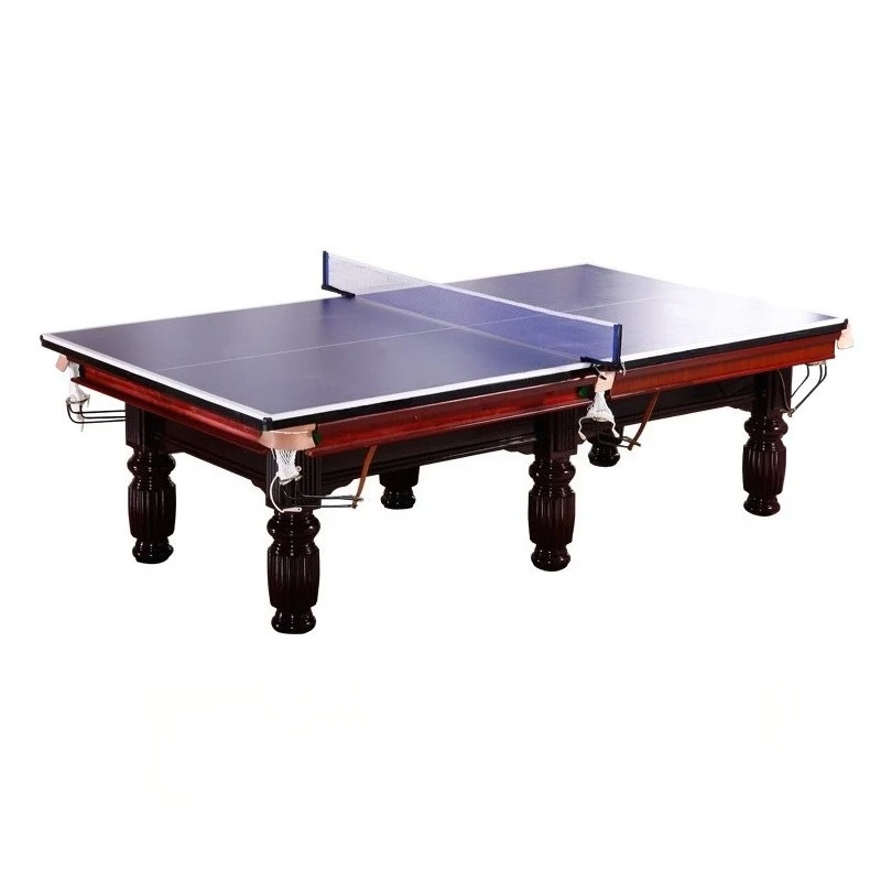 9ft Automatic return billiard table American standard adult billiard table black eight two-in-one home table
