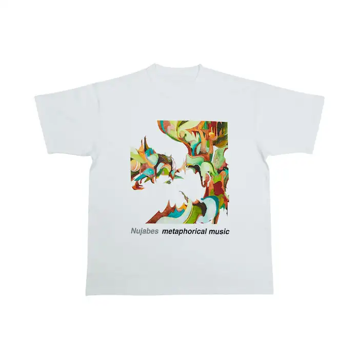 

Метафорическая музыкальная футболка - белая - YEN TOWN MARKET Oversized с круглым вырезом, короткая футболка Y2k с короткими рукавами, унисекс, удобная, высокое качество