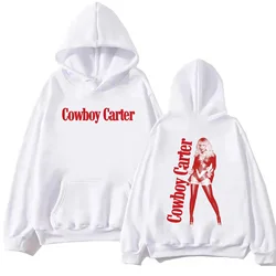 Bluza Beyonce Cowboy Carter Harajuku Hip Hop pulowerowe topy bluza dla fanów muzyki prezent