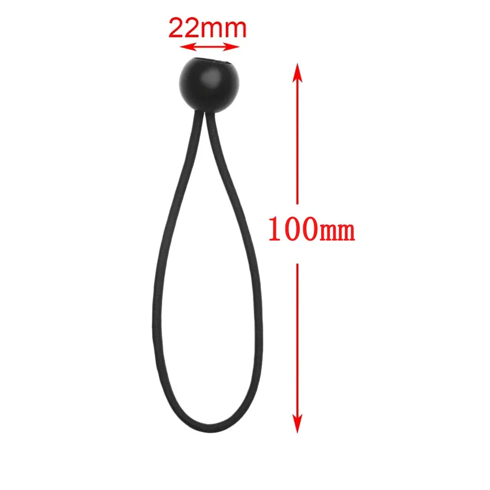 20pcs Multi-functional Fixed Rope Ball Cord Camping Tent Stretch Cord Ball Bungee Cord Heavy Duty Bungie Cord Balls For Camping