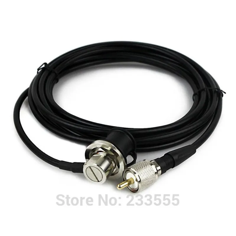 NEW 5M NAGOYA RC-ECH RG-58A/U Cover Extension Cable for YAESU Mobile Radio Antenna