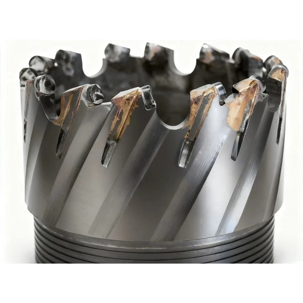 Geological Drilling Triangular Insert Drill Bit Super Fast Penetration Rate For Hard Stratum Such As Granite And Limestone