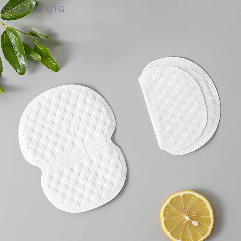10/30/50Pcs Unisex Sweat Pads Summer Deodorants Underarm Anti Perspiration Sweat Pads Disposable Armpit Absorb Sweat Shield Pads