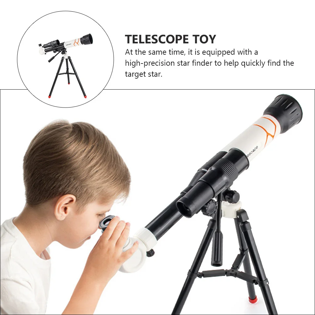 

1Pcs Night Vision Monocular Telescope Children Outdoor Exploration High Definition 20x 30x 40x Kids Telescope Exploration Toy