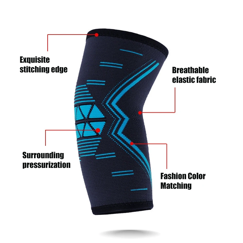 1 stücke Golfer der Ellenbogen Klammer Kompression Hülse Unterstützung Joint Pain Relief Erholung Sehnenscheidenentzündung Tennis Ellenbogen Hosenträger Unisex Erwachsene größe – Detail 3