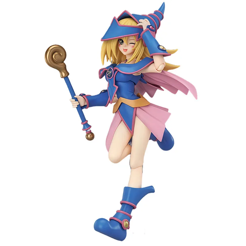 Max Fabriek Originele Figma Dark Magician Girl 15 cm Anime Actiefiguren Speelgoed voor Jongens Kerstcadeau Collectible Model Ornamenten