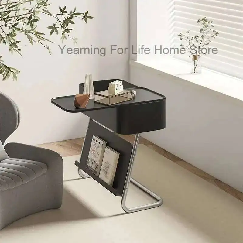 

Side Room Sofa Filing Cabinet Creative Living Black And White Side Design Sense Simple Japanese Couchtisch Unique Furniture