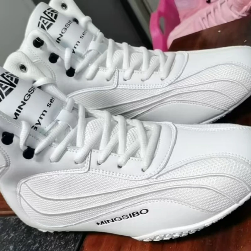 

Professional Boxing Shoes Men Top Quality Wrestling Boots Big Boy Luxury Brand Gym Training Shoe Unisex Size 36-46
