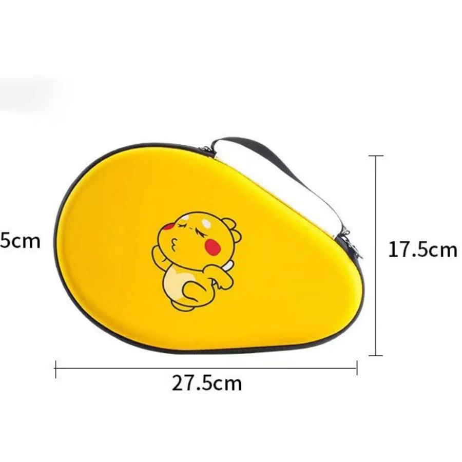 Square Table Tennis Racket Bag, Portable Hard Table Tennis Racket Cover, Sports Bag, Gourd Shaped Table Tennis Racket Box