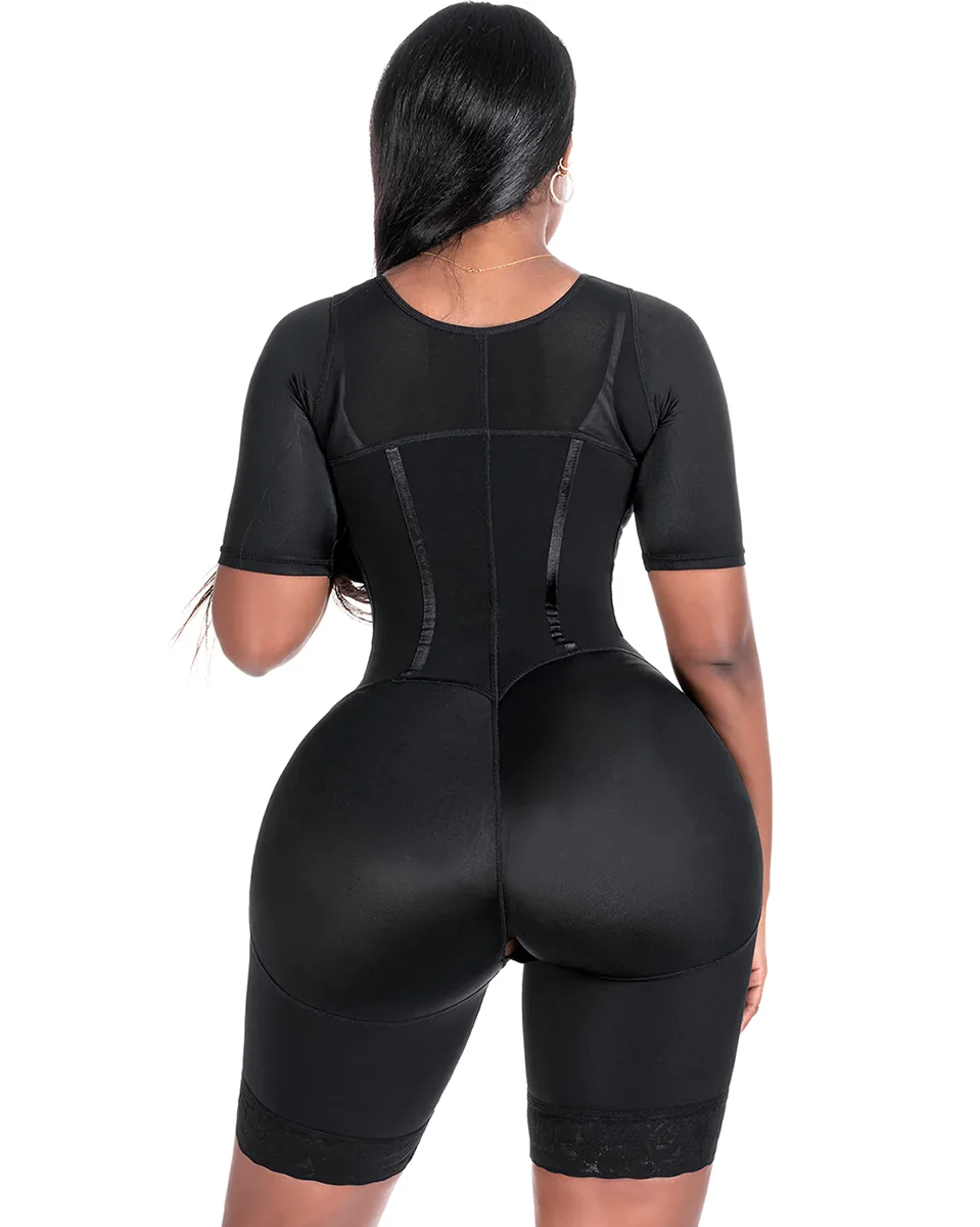 Full Body Colombian Girdles Shaper Women Tummy Control Butt Lifter Postpartum Shapewear Arm Slimmer Waist Reducing Underwear