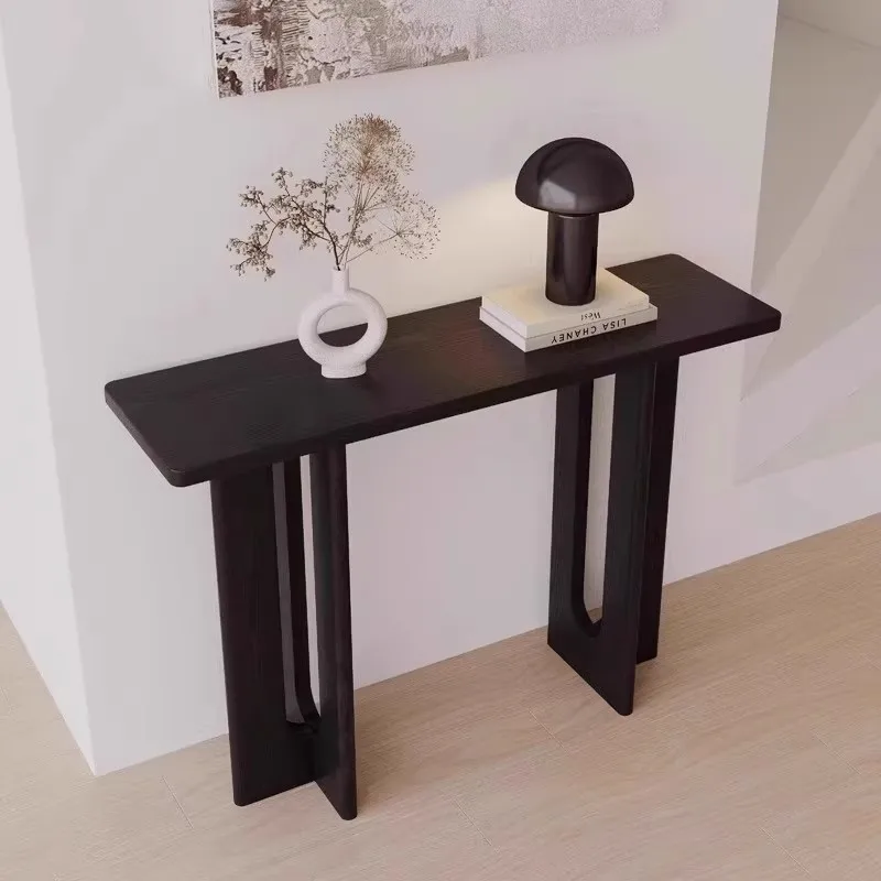 Plate-forme de vue final, entrée, contre le mur, étui de bureau, bande, table, simple