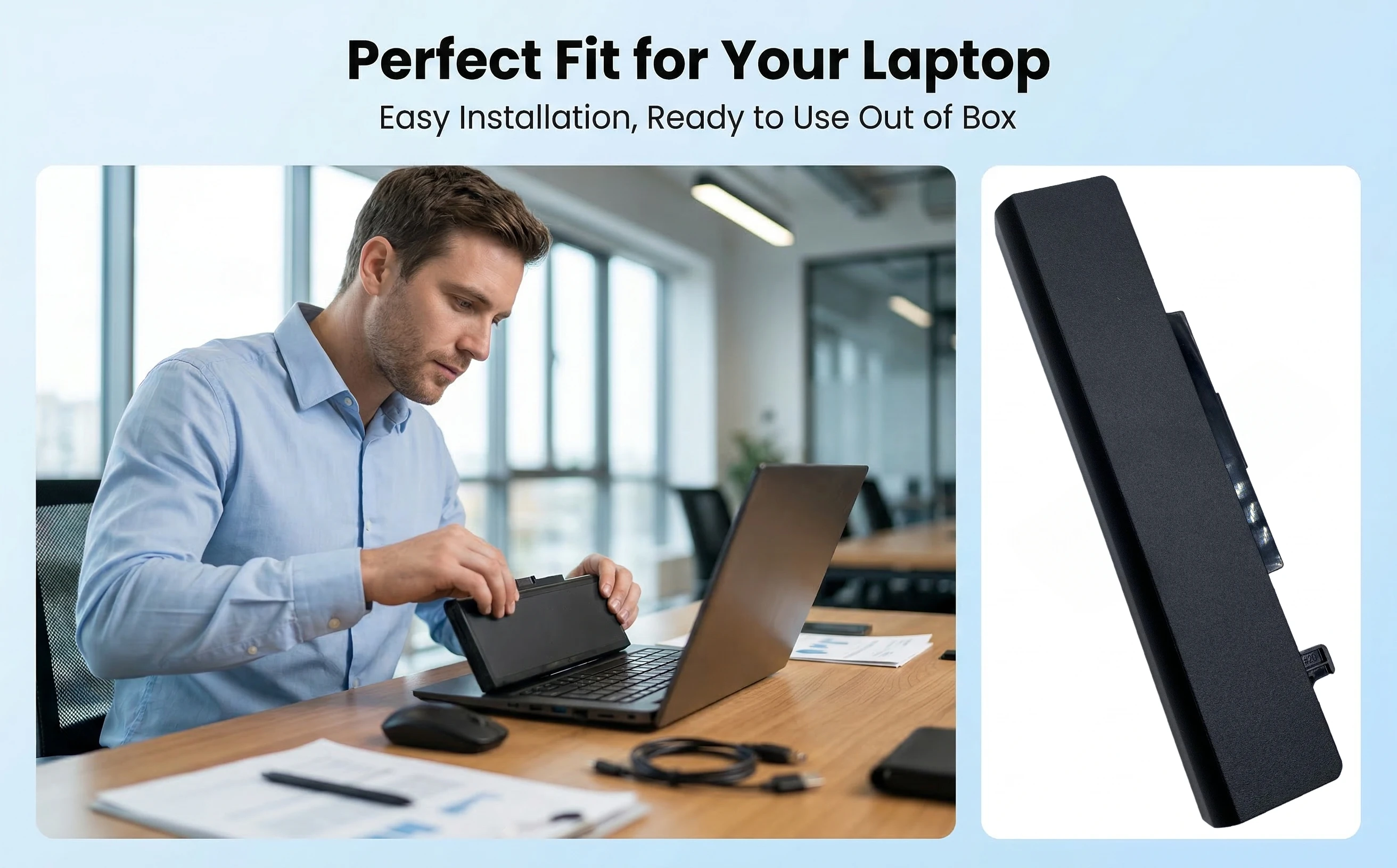 Новый аккумулятор для ноутбуков Lenovo ThinkPad Edge E430 E440 E431 E435 E530 E531 E535 E540 E430C E545 E49 V480 L11S6Y01 (модели 45N1047, 45N1043)