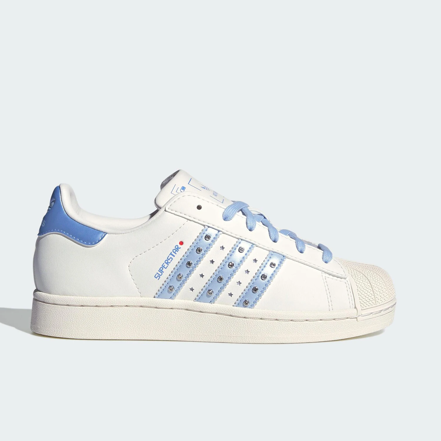

Adidas genuine Superstar Women's Classic Shell Toe Sneakers JR4506