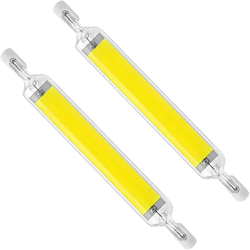 LED Light R7S 78mm 5W 8W High Powerful Spotlight 118mm 10W 20W LED Glass Tube 110V 220V COB Bulb Replace Halogen Lamp