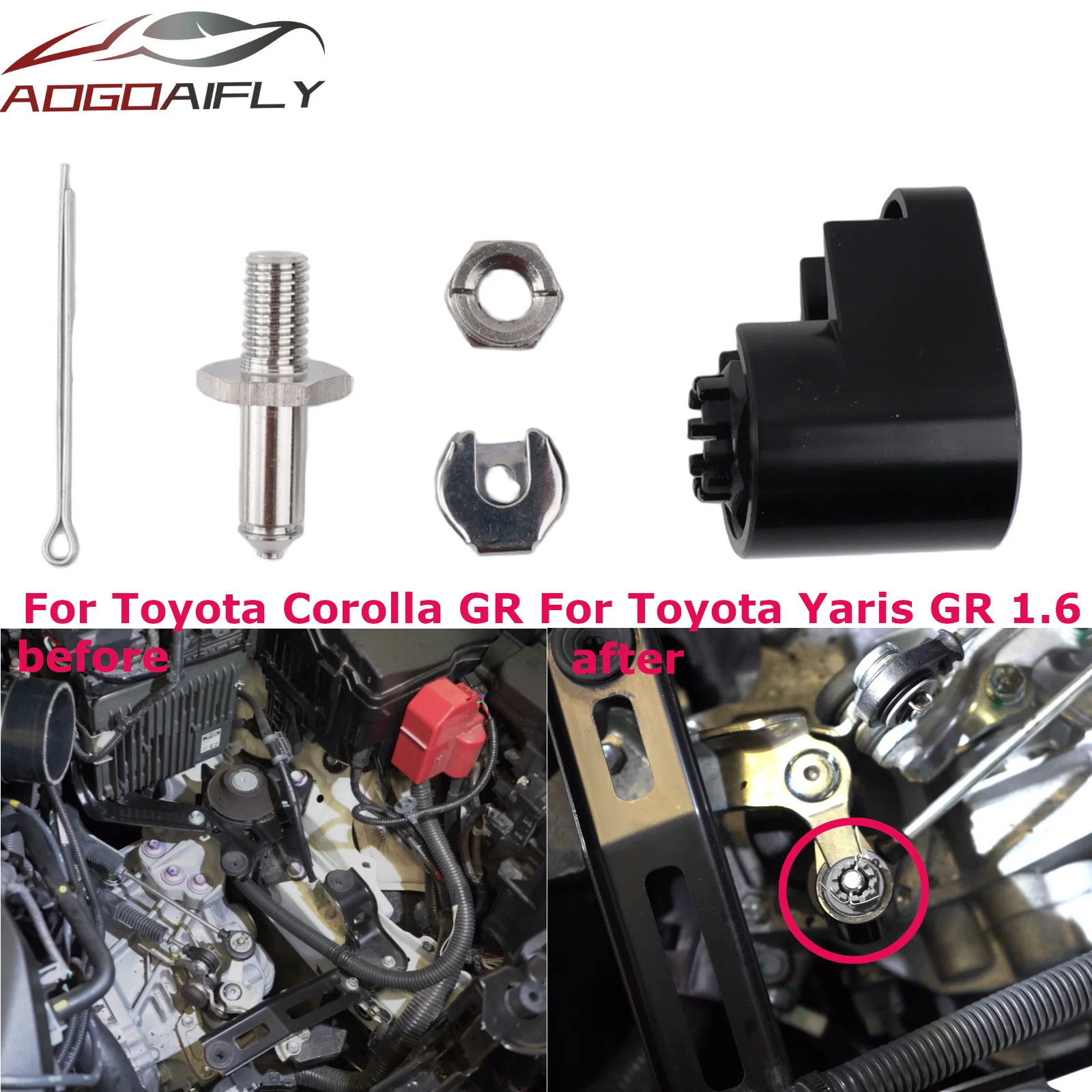 Factory Supply Short Shifter Quick Shift for Toyota GR Corolla 2023 for Toyota Yaris GR 2021-2023