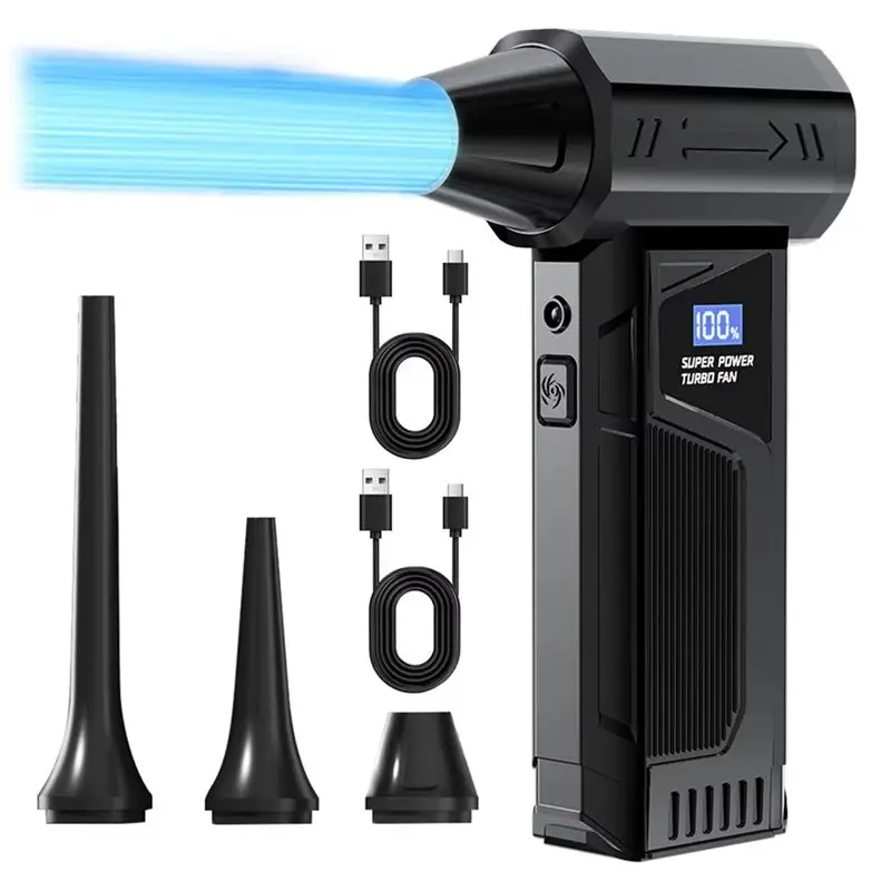 

Мощный бесщеточный воздуходув-пылесос Violent Fan с сильным потоком воздуха - B27C