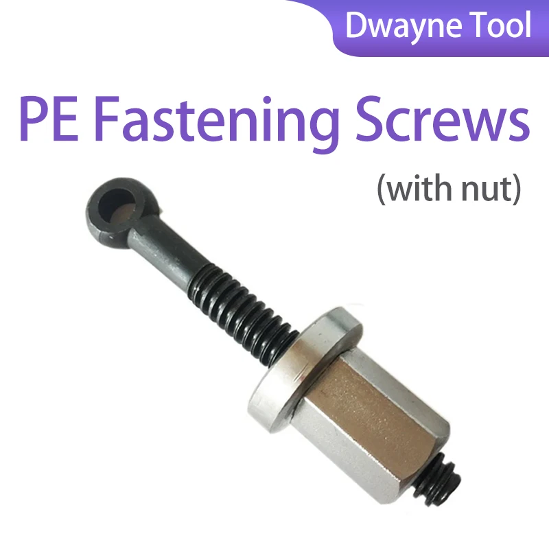 

Винты для стыковой сварки и термоплавкого станка PE (с гайкой) — крепежные детали 160/200/250/315/355/400/450/500/630 типа