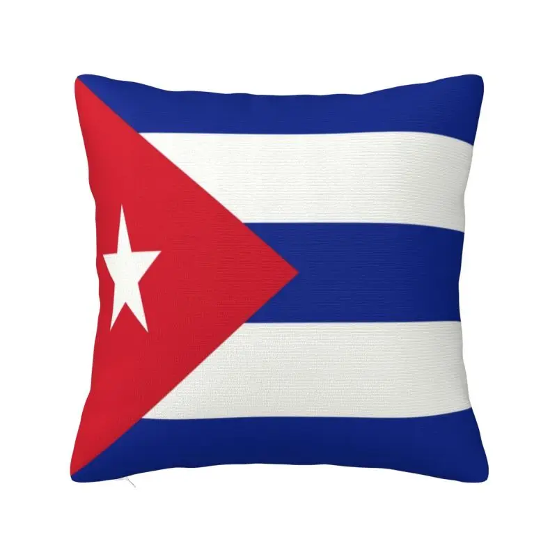 Custom Flag Of Cubas Throw Pillow Case Cuban Patriotic Nordic Cushion Cover Car Pillowcase